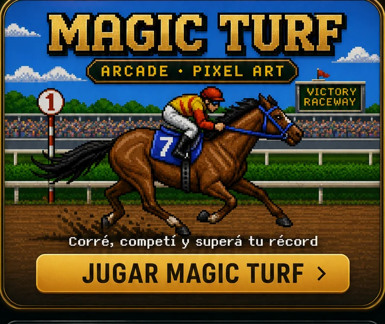 Magic Turf — carrera arcade