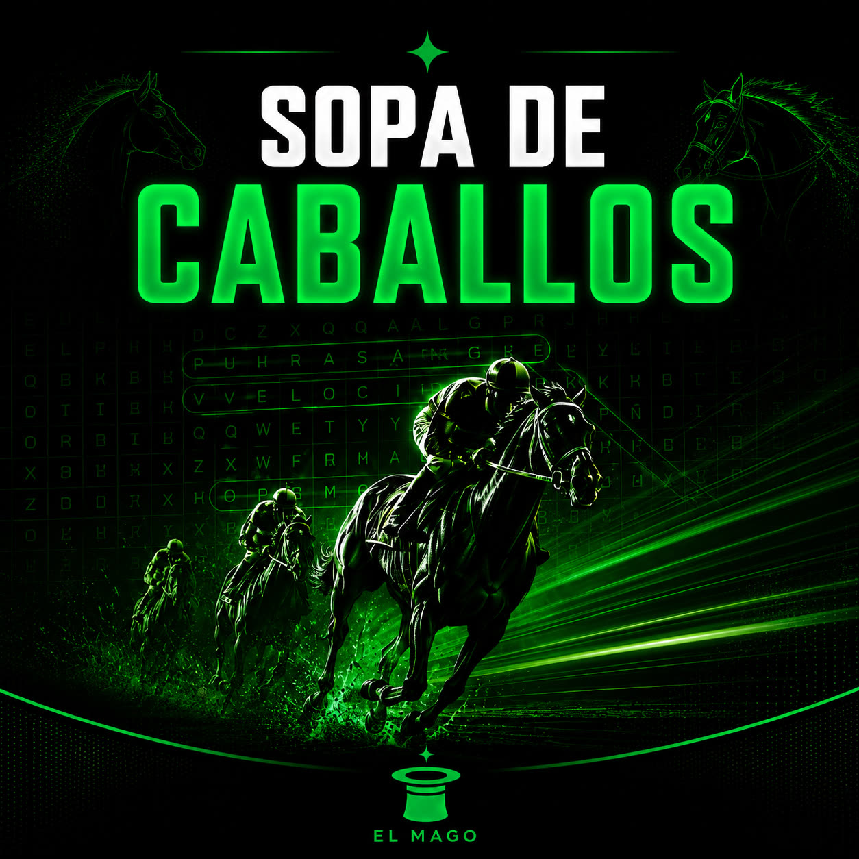 Sopa de Caballos — encontrá los nombres de la jornada